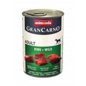Gran Carno Original Adult Beef&Wild консервирана храна за израстнали кучета с говеждо месо и дивеч